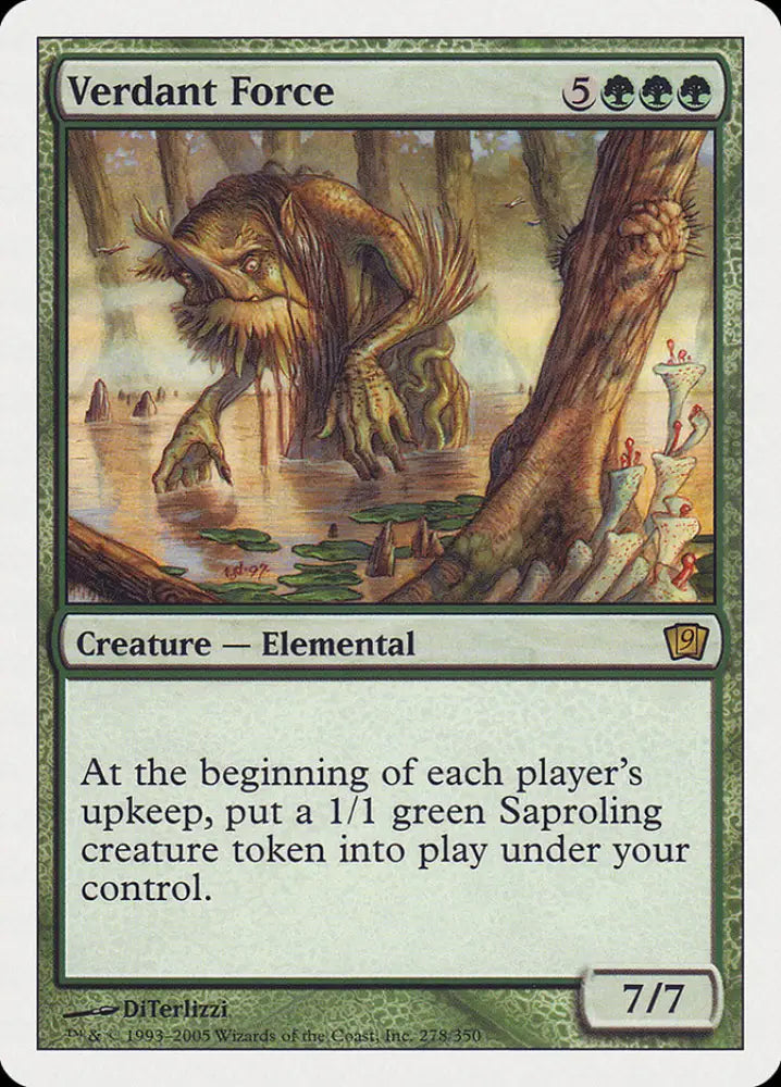 Verdant Force [Ninth Edition] - MTG Single