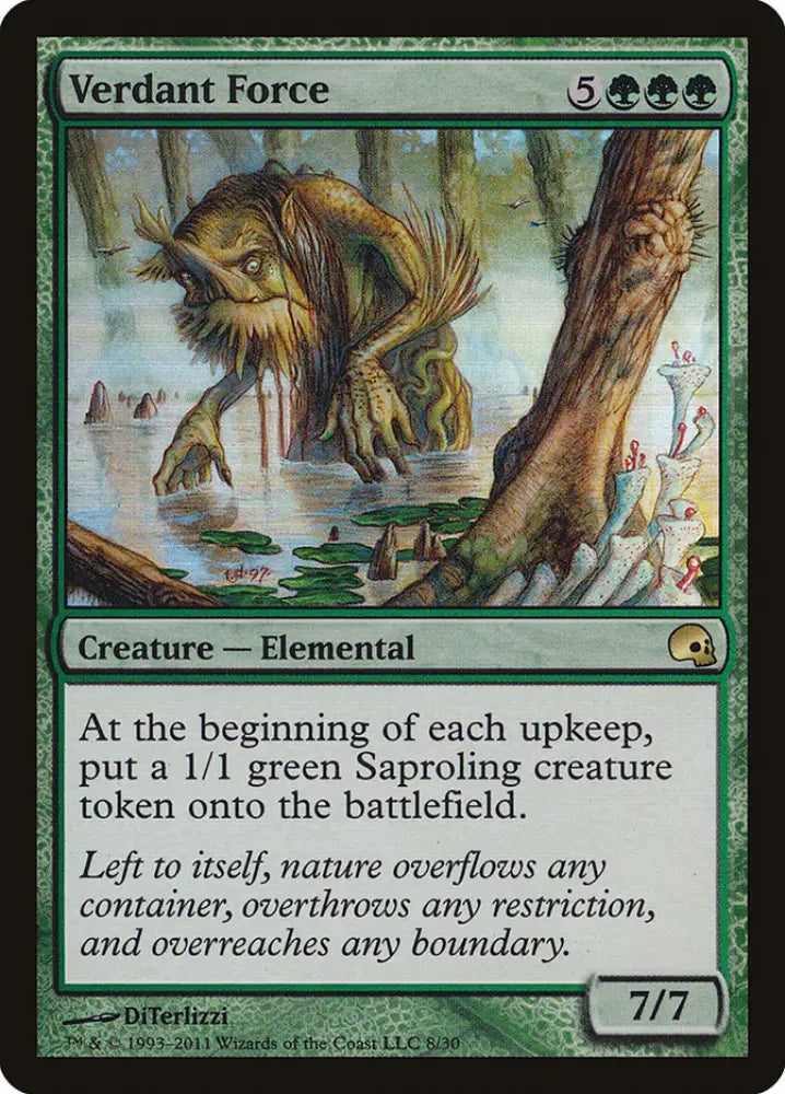 Verdant Force [Premium Deck Series: Graveborn] - MTG Single