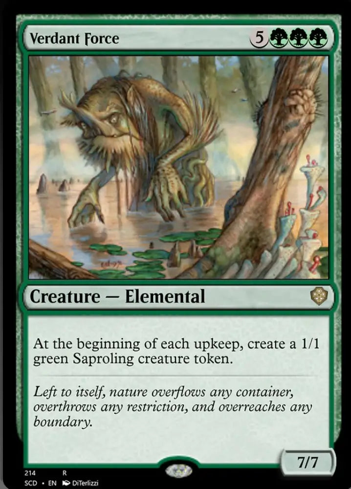 Verdant Force [Starter Commander Decks] - MTG Single
