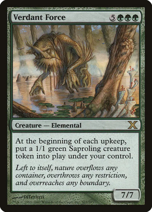 Verdant Force [Tenth Edition] - MTG Single