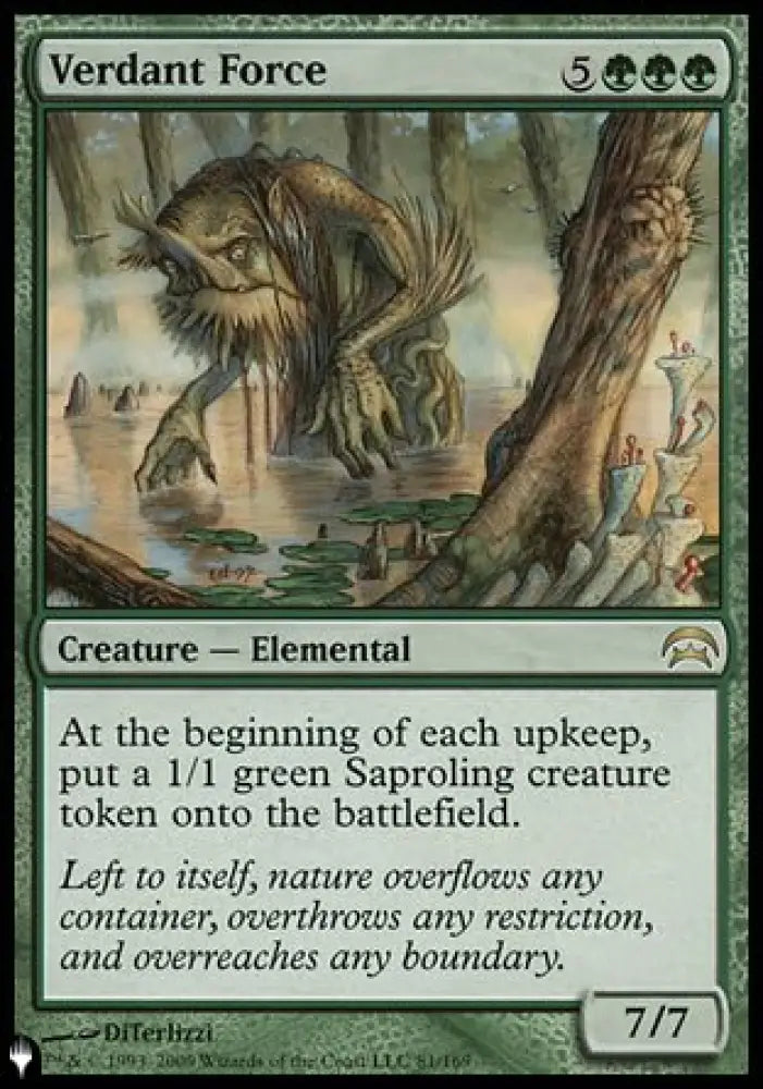 Verdant Force [The List] - MTG Single