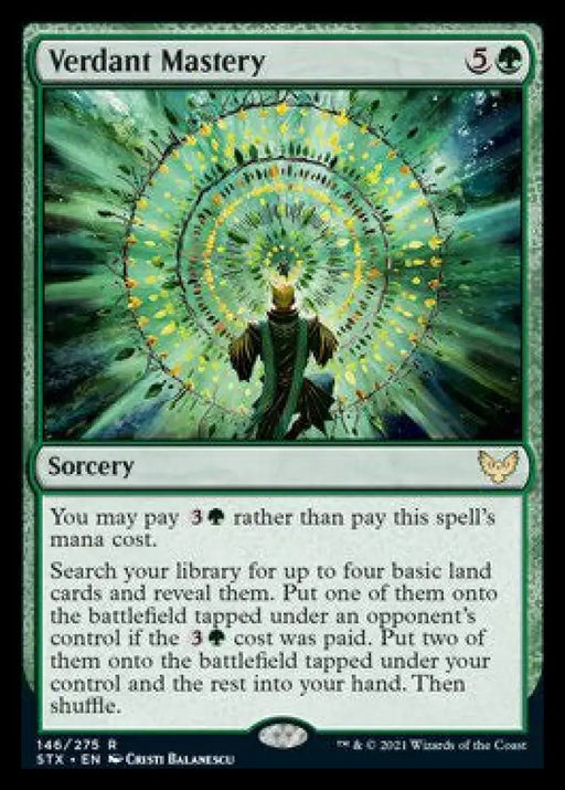 Verdant Mastery [Strixhaven: School of Mages] - MTG Single