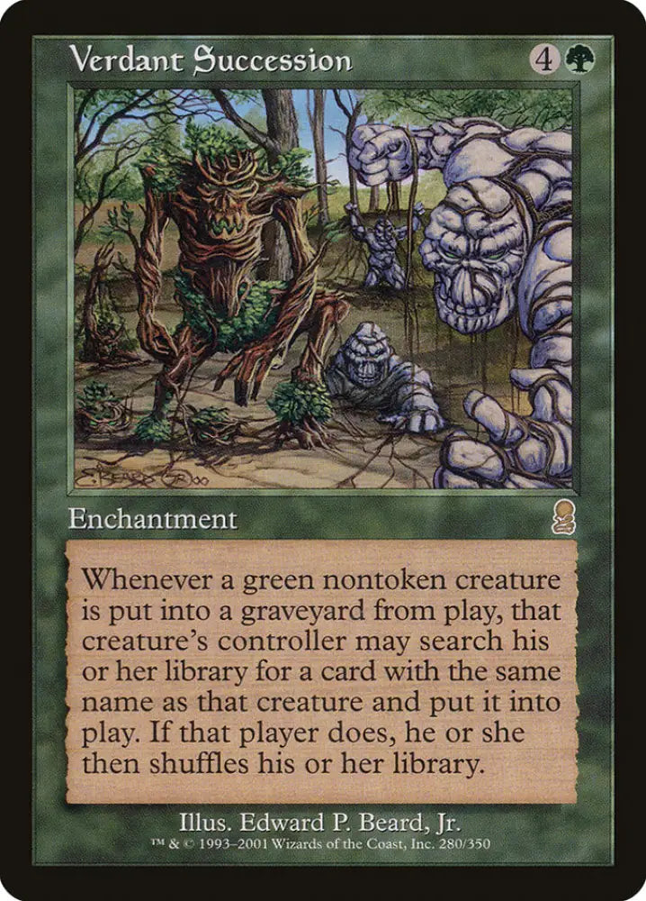 Verdant Succession [Odyssey] - MTG Single
