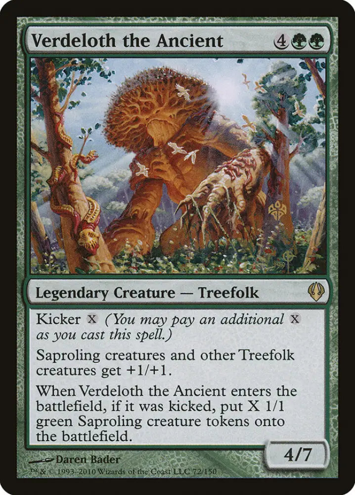 Verdeloth the Ancient [Archenemy] - MTG Single