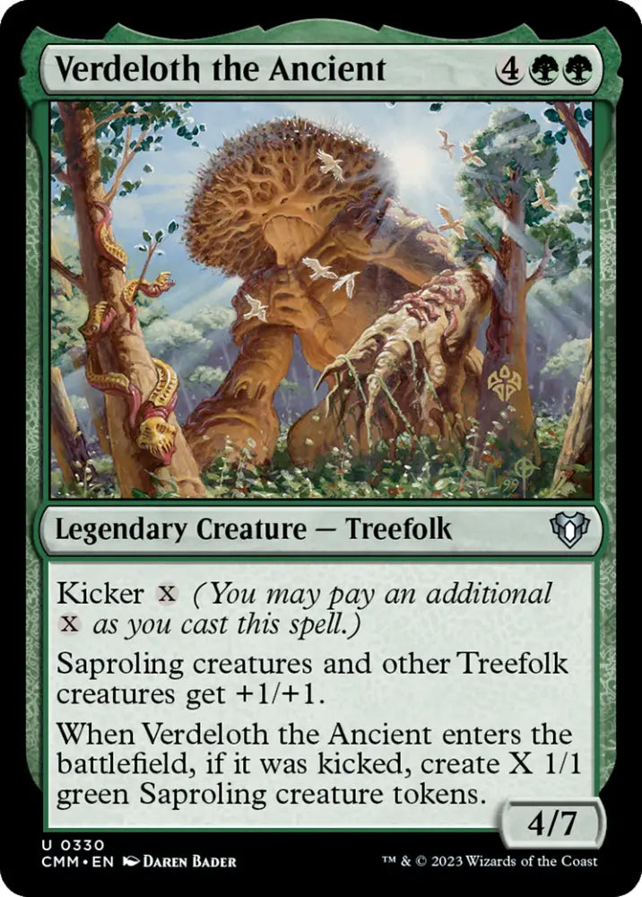 Verdeloth the Ancient [Commander Masters] - MTG Single