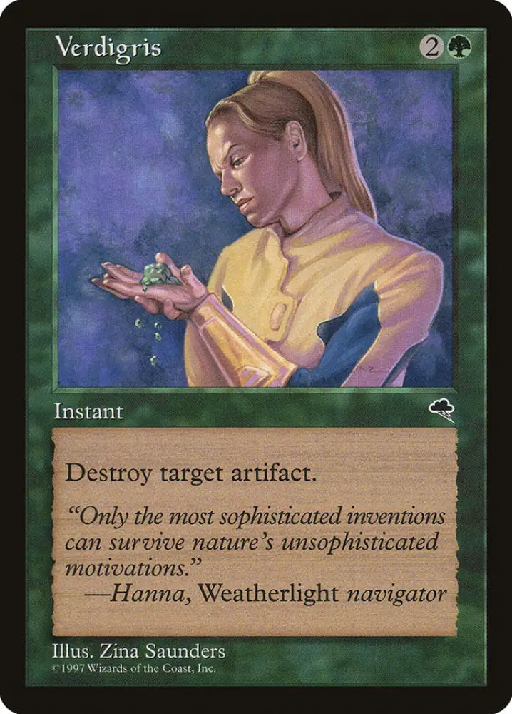 Verdigris [Tempest] - MTG Single