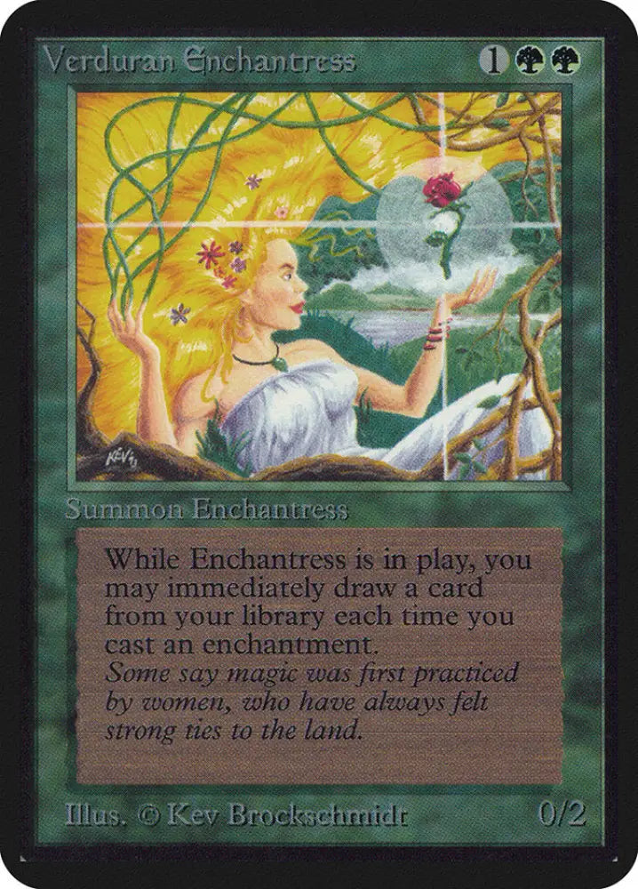 Verduran Enchantress [Alpha Edition] - MTG Single