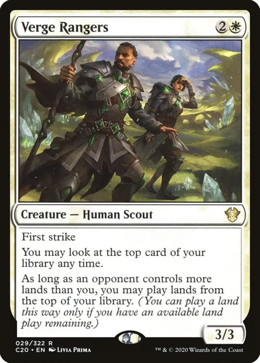 Verge Rangers [Commander 2020] - MTG Single