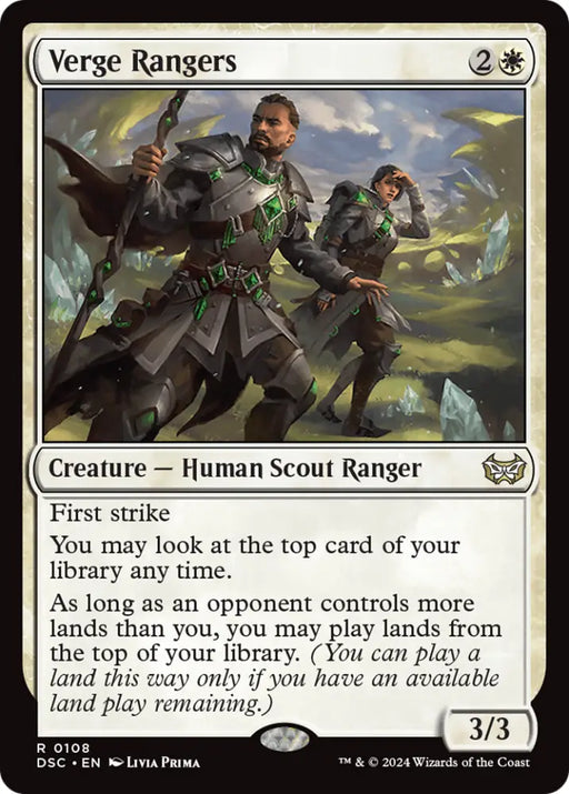 Verge Rangers [Duskmourn: House of Horror Commander] - MTG Single