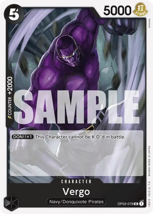 Vergo (Reprint) (OP03-079) [Premium Booster -The Best-]