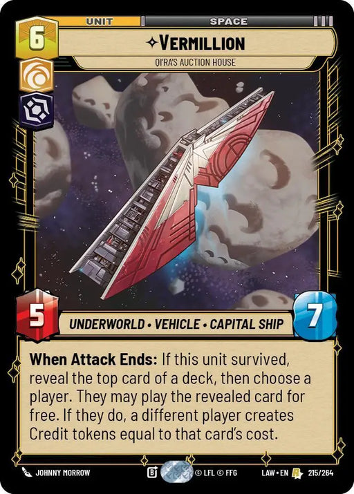 Vermillion - Qi'Ra's Auction House (215/264) [A Lawless Time]