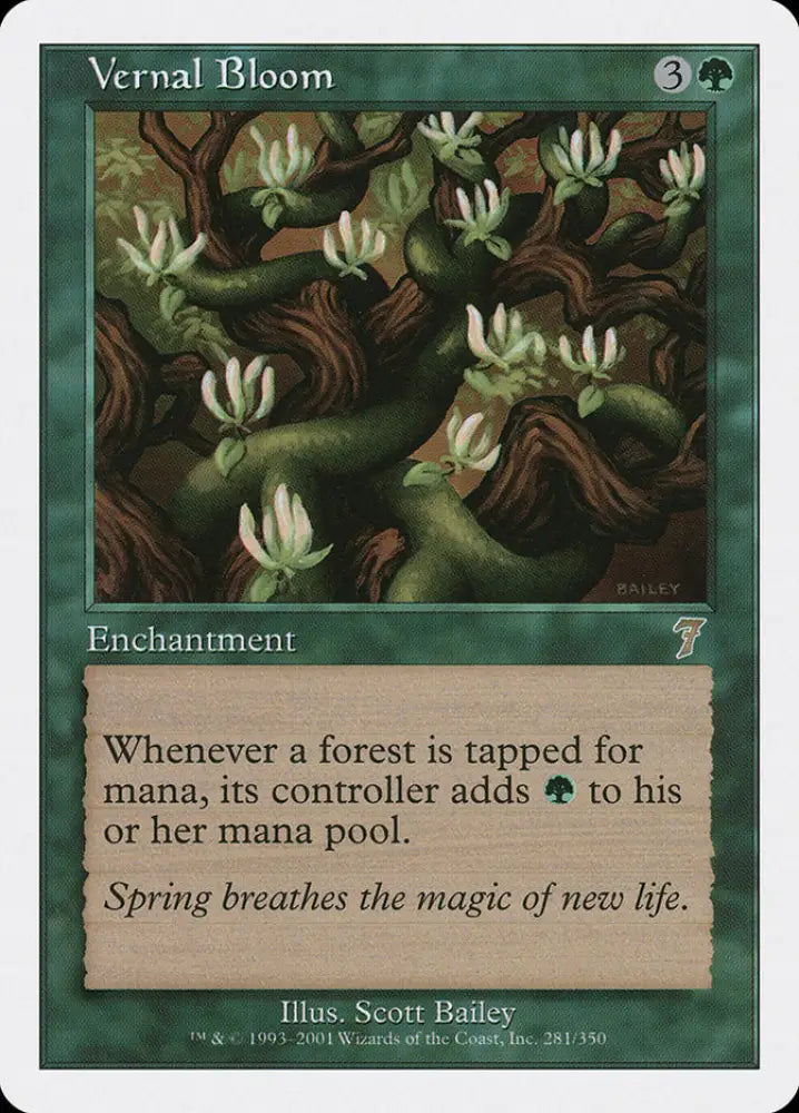 Vernal Bloom [Seventh Edition] - MTG Single