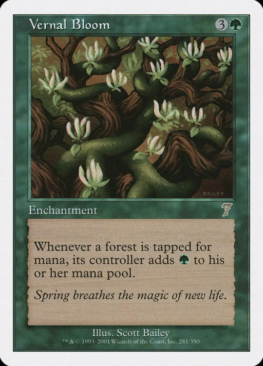 Vernal Bloom [Seventh Edition] - MTG Single