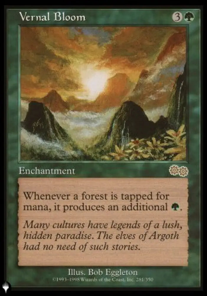 Vernal Bloom [The List] - MTG Single