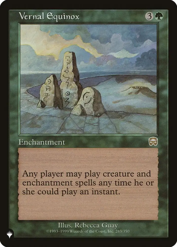 Vernal Equinox [The List] - MTG Single