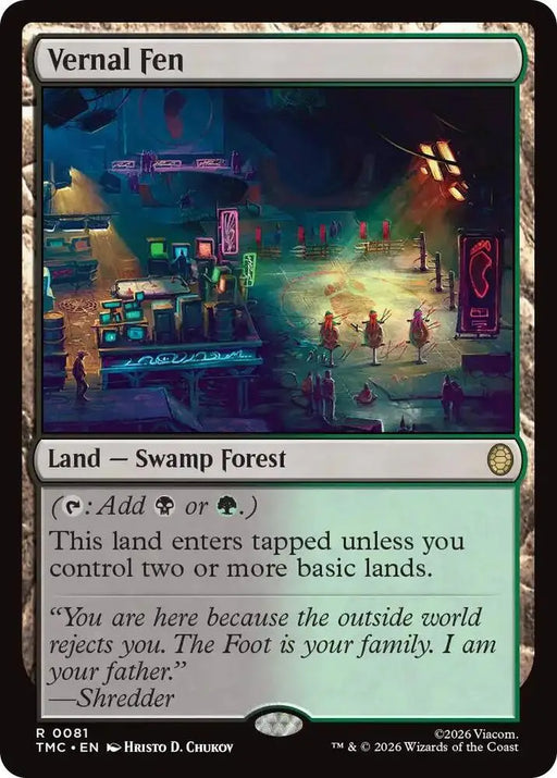 Vernal Fen (81) [Teenage Mutant Ninja Turtles Commander]