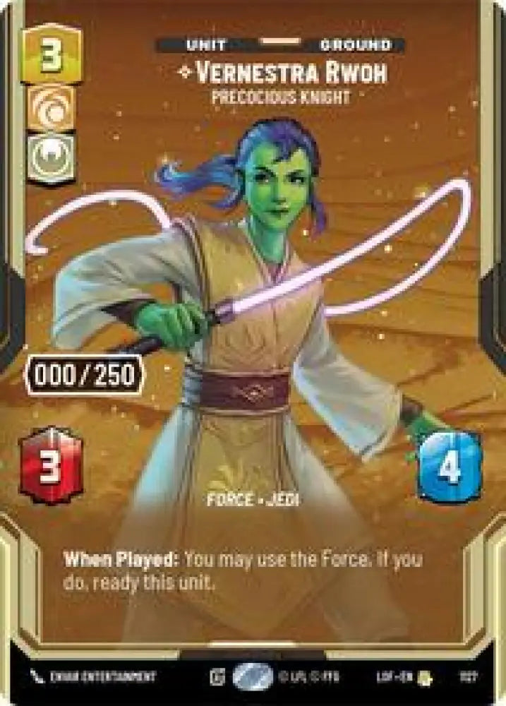 Vernestra Rwoh - Precocious Knight (Serialized) (1127) [Legends of the Force]