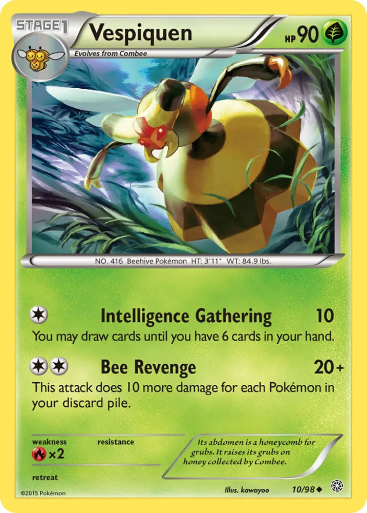 Vespiquen (10/98) [XY: Ancient Origins] - Pokemon Single