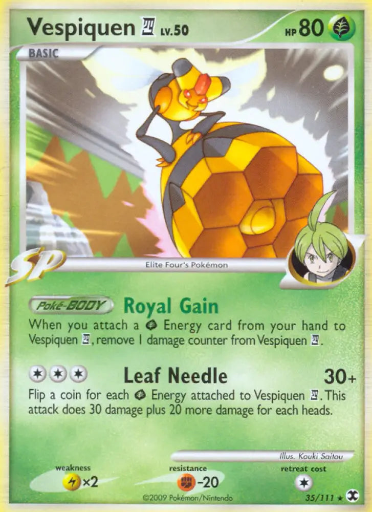 Vespiquen (35/111) [Platinum: Rising Rivals] - Pokemon Single