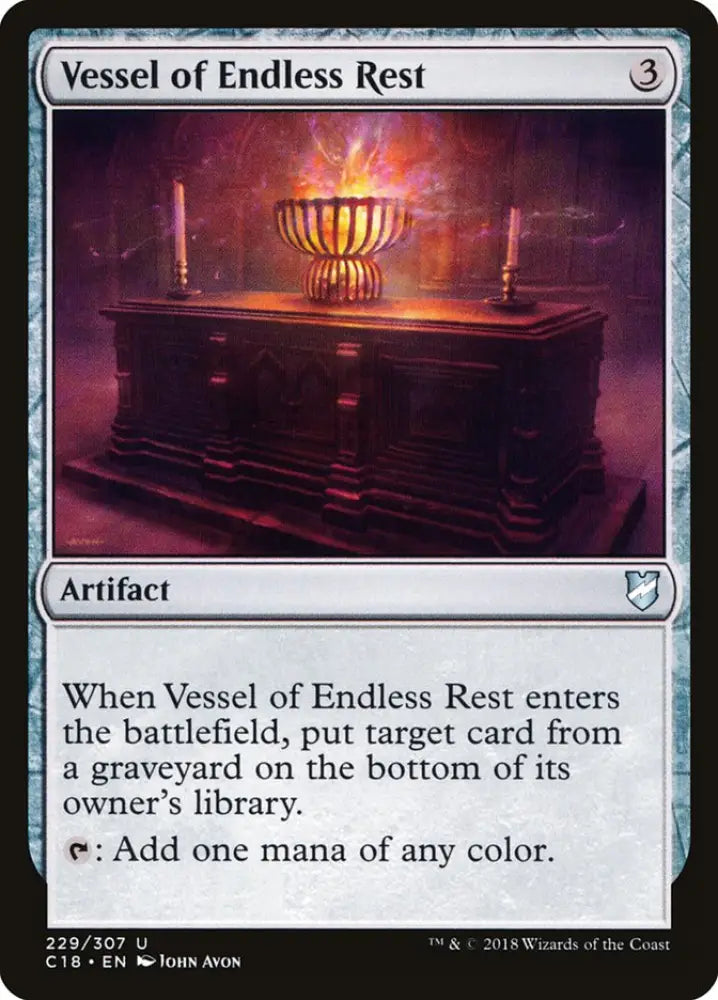 Vessel of Endless Rest [Commander 2018] - MTG Single