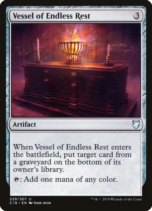 Vessel of Endless Rest [Commander 2018] - MTG Single