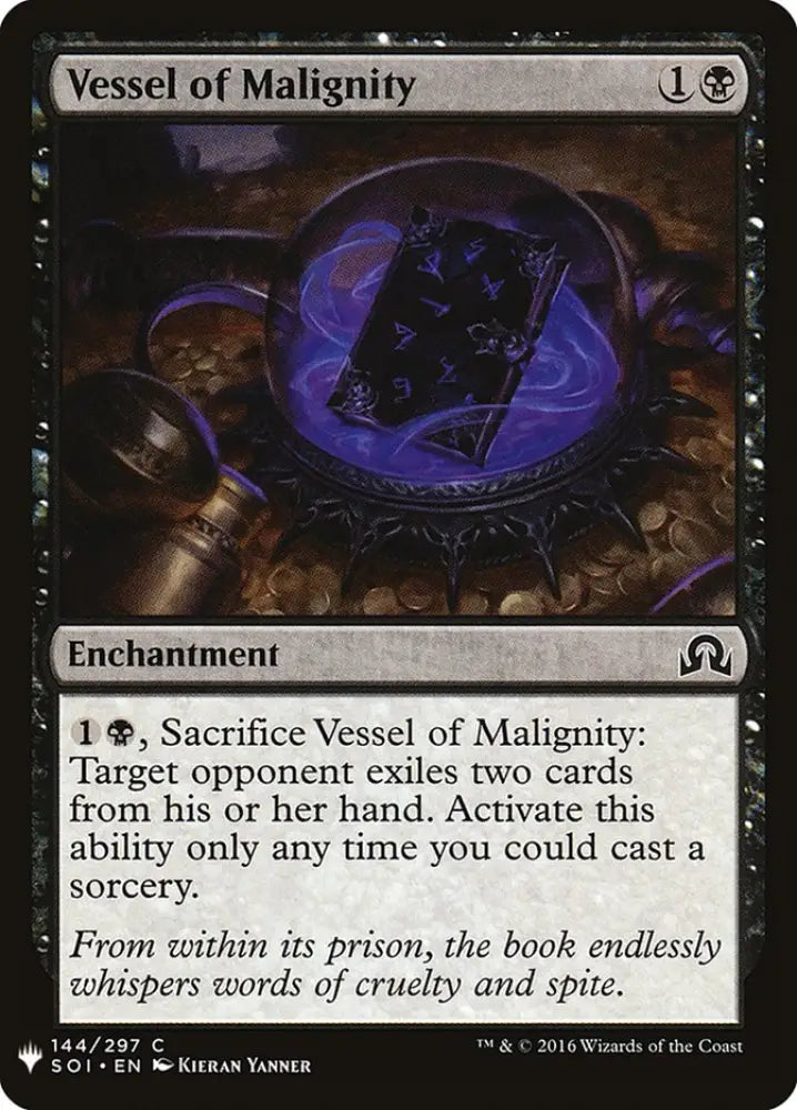 Vessel of Malignity [Mystery Booster] - MTG Single