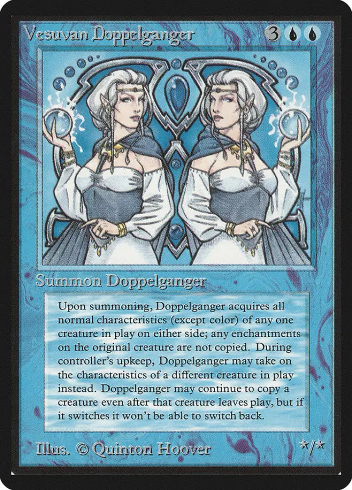 Vesuvan Doppelganger [Beta Edition] - MTG Single