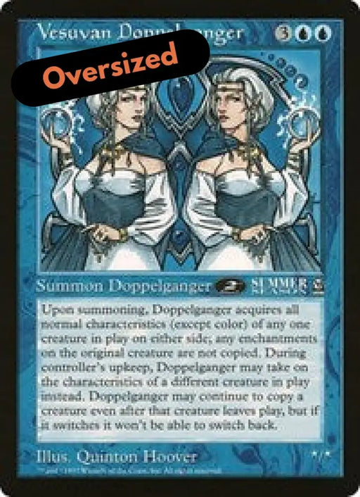 Vesuvan Doppelganger (Oversized) [Oversize Cards] - MTG Single