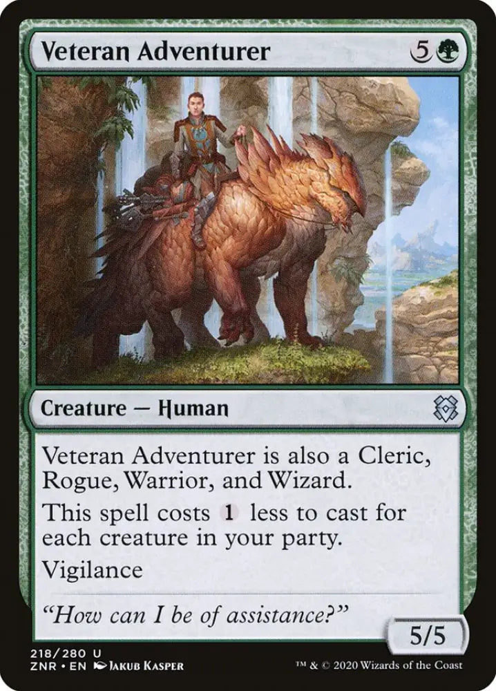 Veteran Adventurer [Zendikar Rising] - MTG Single