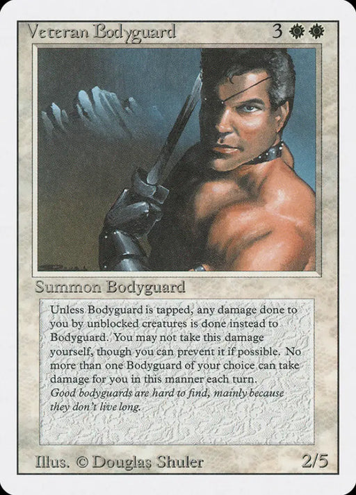 Veteran Bodyguard [Revised Edition] - MTG Single