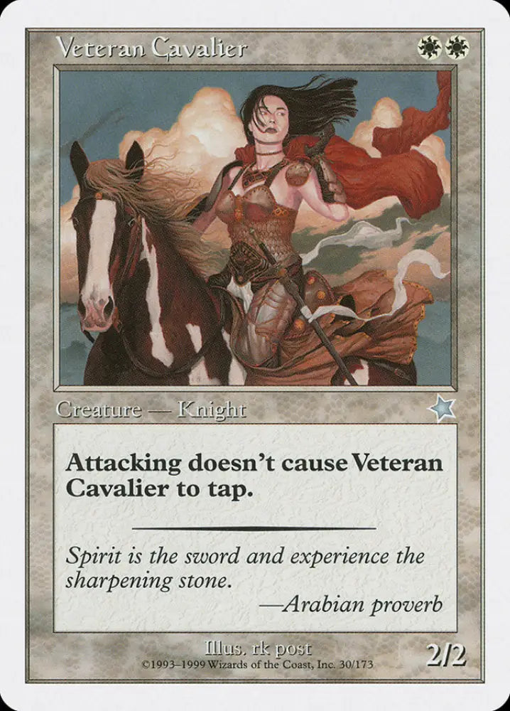 Veteran Cavalier [Starter 1999] - MTG Single