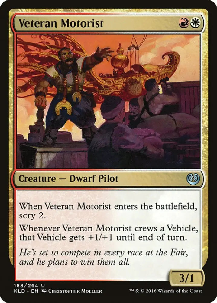 Veteran Motorist [Kaladesh] - MTG Single