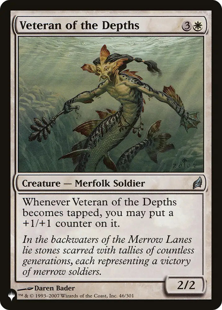 Veteran of the Depths [The List] - MTG Single