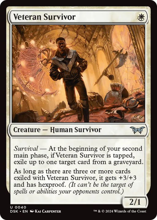 Veteran Survivor [Duskmourn: House of Horror] - MTG Single