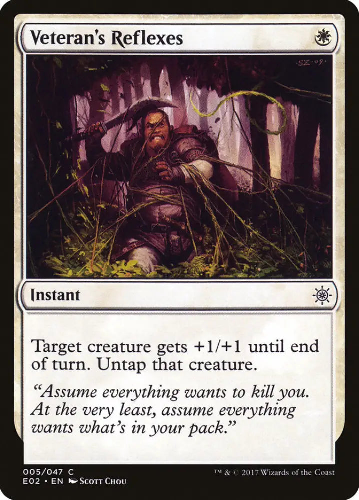 Veteran’s Reflexes [Explorers of Ixalan] - MTG Single