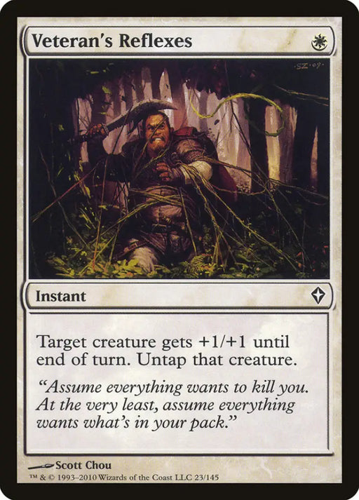 Veteran’s Reflexes [Worldwake] - MTG Single