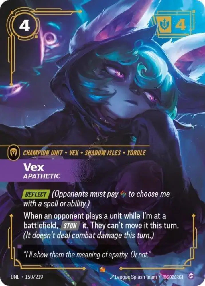 Vex - Apathetic (150/219) [Unleashed]