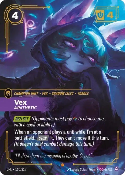 Vex - Apathetic (150/219) [Unleashed]