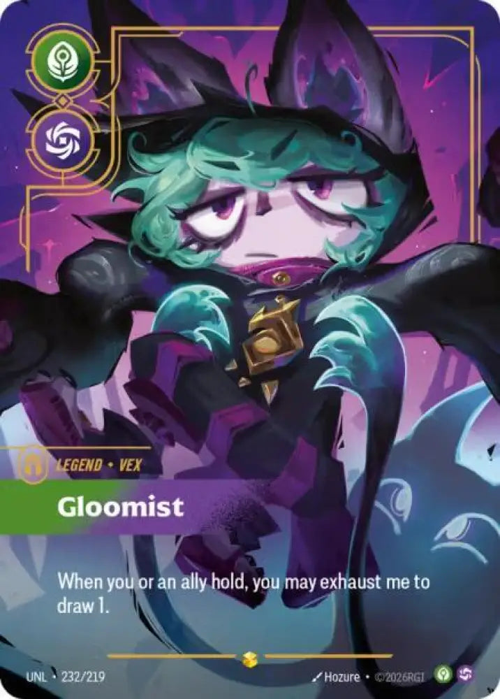 Vex - Gloomist (Overnumbered) (232/219) [Unleashed]