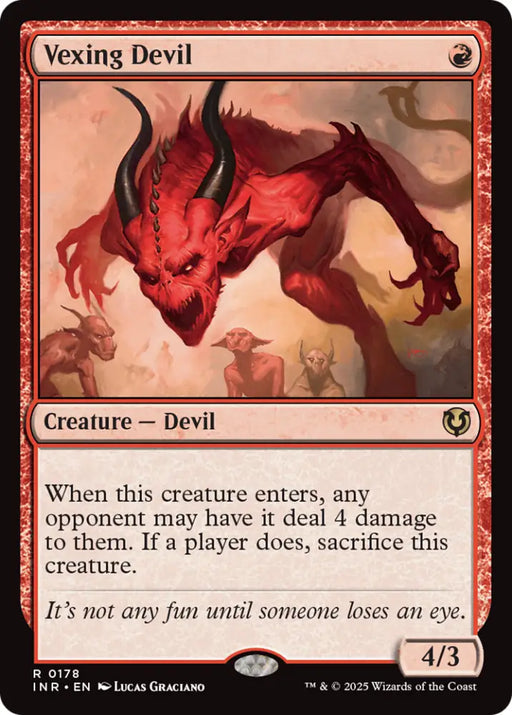 Vexing Devil [Innistrad Remastered] - MTG Single