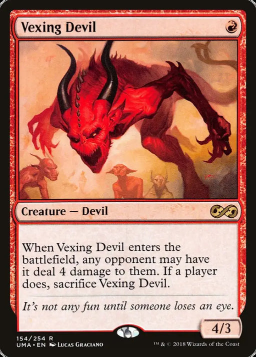 Vexing Devil [Ultimate Masters] - MTG Single