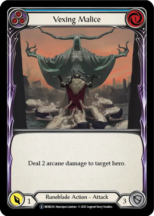 Vexing Malice (Blue) [Monarch Unlimited] Unlimited Normal - Flesh And Blood Single