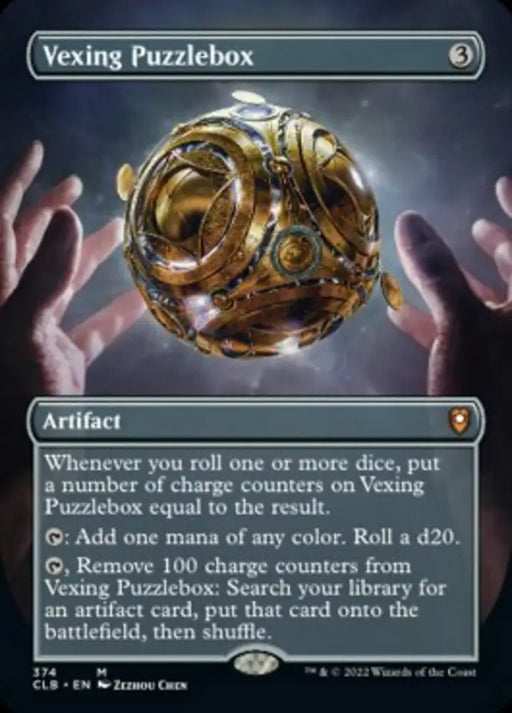 Vexing Puzzlebox (Borderless Alternate Art) [Commander Legends: Battle for Baldur’s Gate] - MTG Single