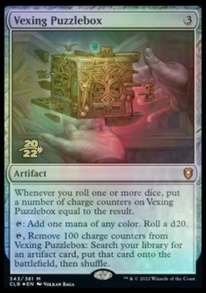 Vexing Puzzlebox [Commander Legends: Battle for Baldur’s Gate Prerelease Promos] - MTG Single