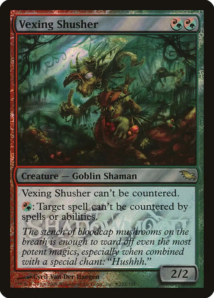Vexing Shusher (Launch) [Shadowmoor Promos] - MTG Single