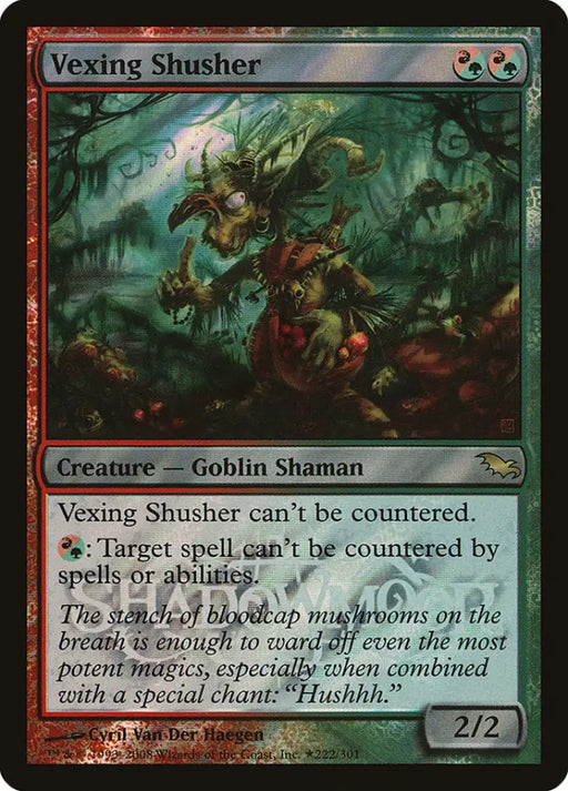 Vexing Shusher (Launch) [Shadowmoor Promos] - MTG Single