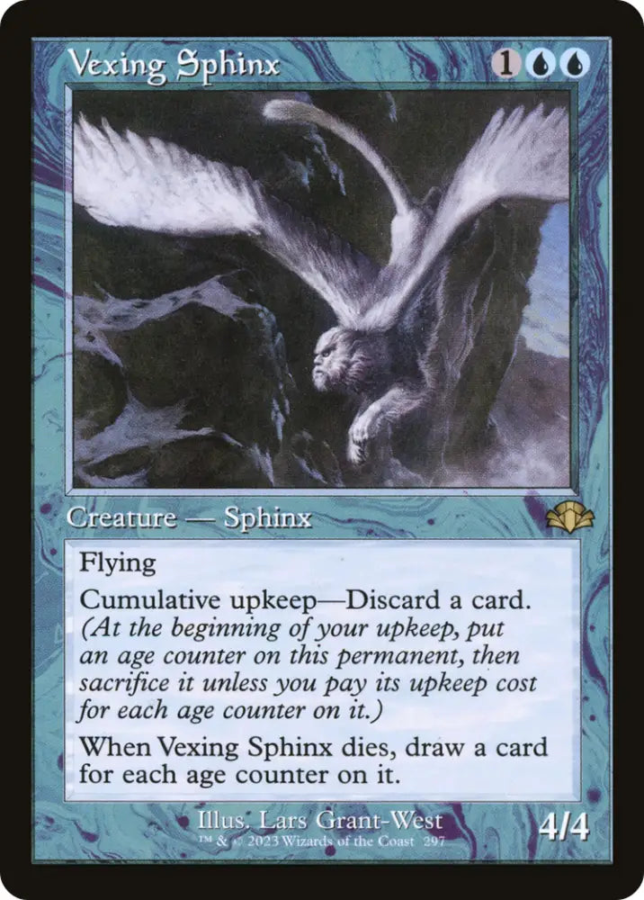 Vexing Sphinx (Retro) [Dominaria Remastered] - MTG Single