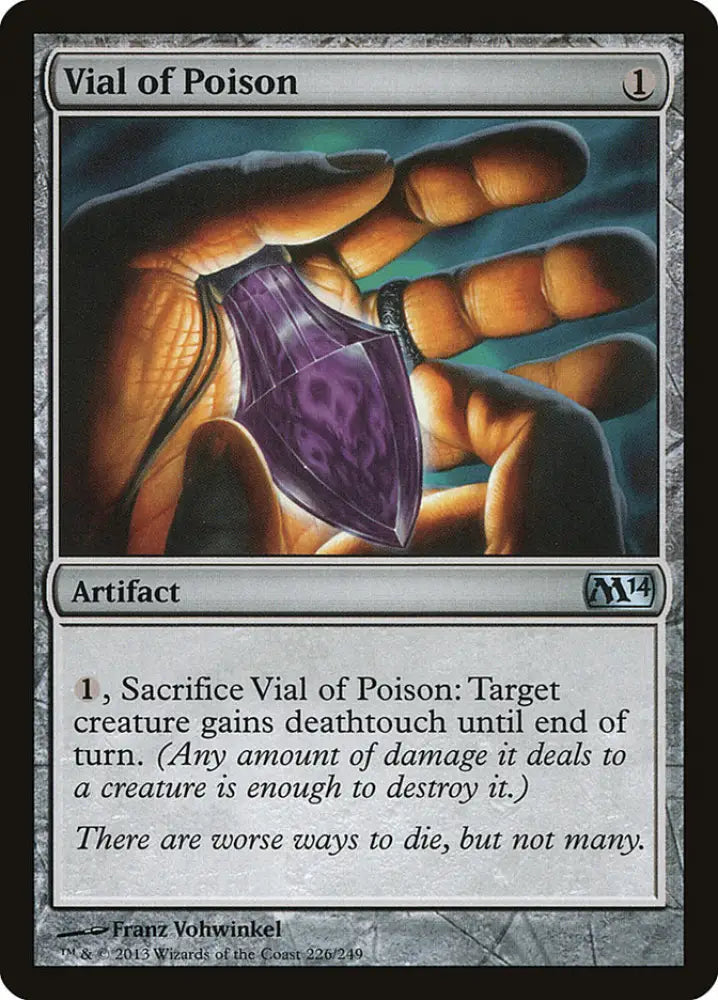 Vial of Poison [Magic 2014] - MTG Single
