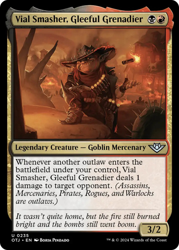 Vial Smasher Gleeful Grenadier [Outlaws of Thunder Junction] - MTG Single