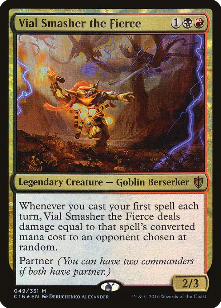 Vial Smasher the Fierce [Commander 2016] - MTG Single